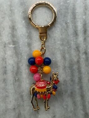 Kate Spade Spice Things Up Camel Key Chain - Rare & Retired!